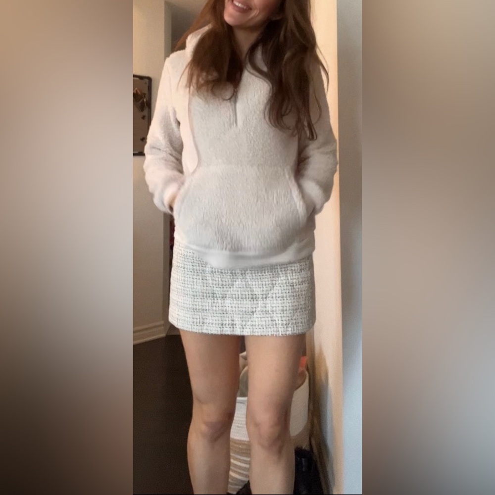 Off white hoody with zip - Picture 10 of 11